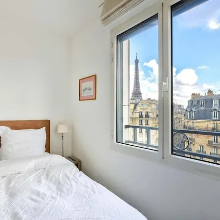 Superbe T2 Avec Balcon Vue Sur La Tour Eiffel 아파트
