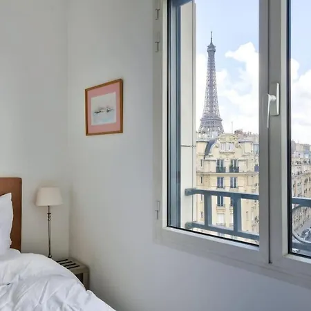 아파트 Superbe T2 Avec Balcon Vue Sur La Tour Eiffel 파리